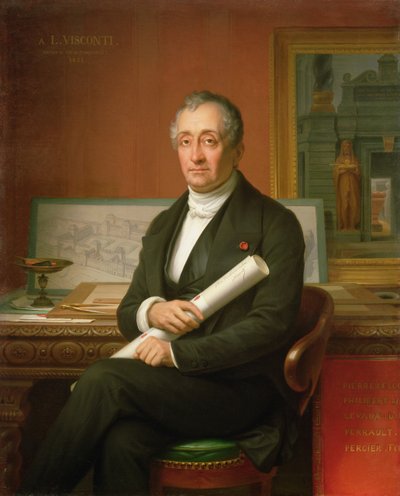 Ennio Quirino Visconti (1751-1818) 1854 da Theophile Auguste Vauchelet